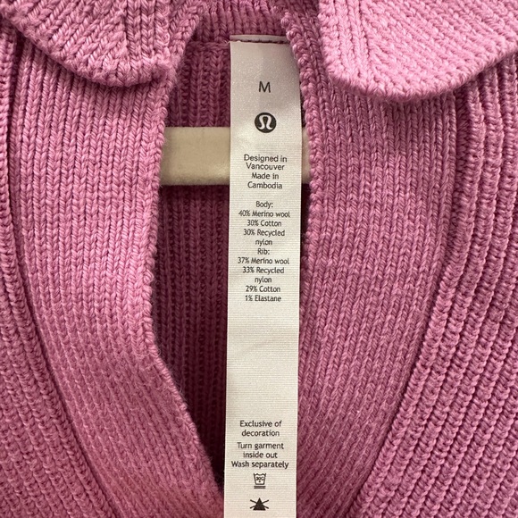 Lululemon Collared Merino Wool-Blend Sweater - Picture 3 of 5
